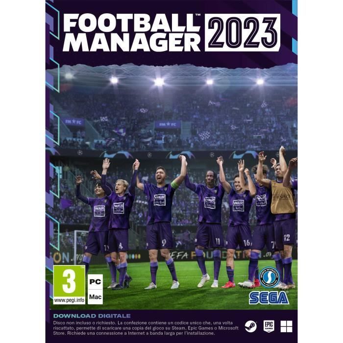 Football Manager 2023 – SEGA – Standard – Simulation – PC – Download
