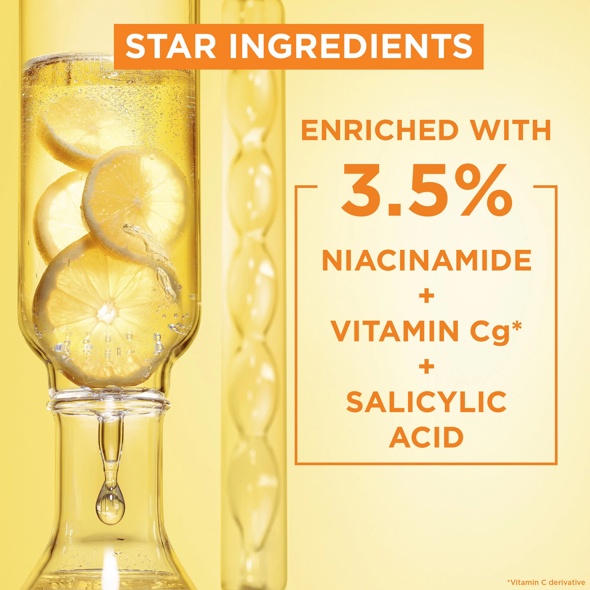 Skin Active sötét foltok elleni szérum C-vitaminos arcszérum 30 ml - Garnier