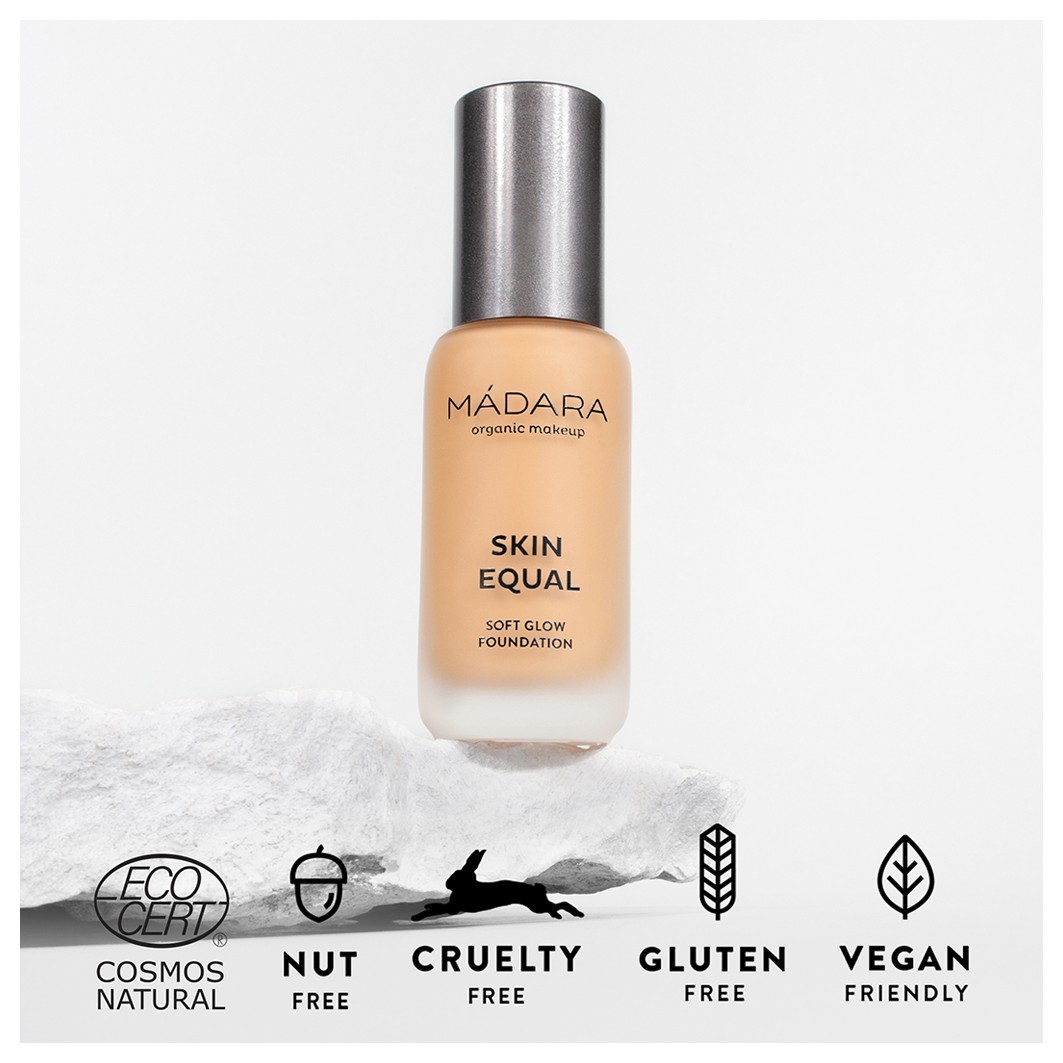MÁDARA Primer Make-up SKIN EQUAL PUDER, br. 60 OLIVE - 30 ml