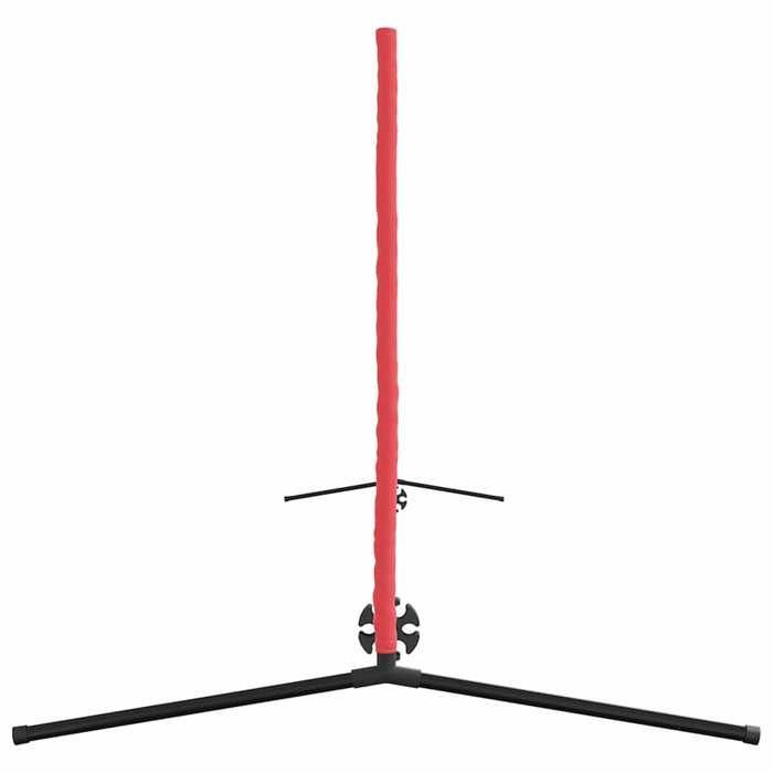 Tennis net - vidaXL - Black and red - Polyester - Portable - Foldable - Weather resistant