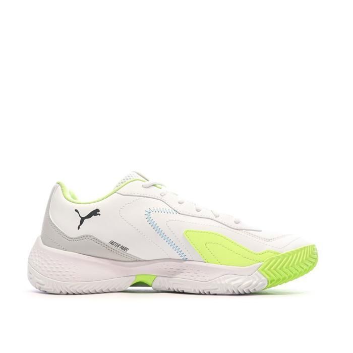 Chaussures de Padel Blanc/Jaune Homme Puma Nova Smash