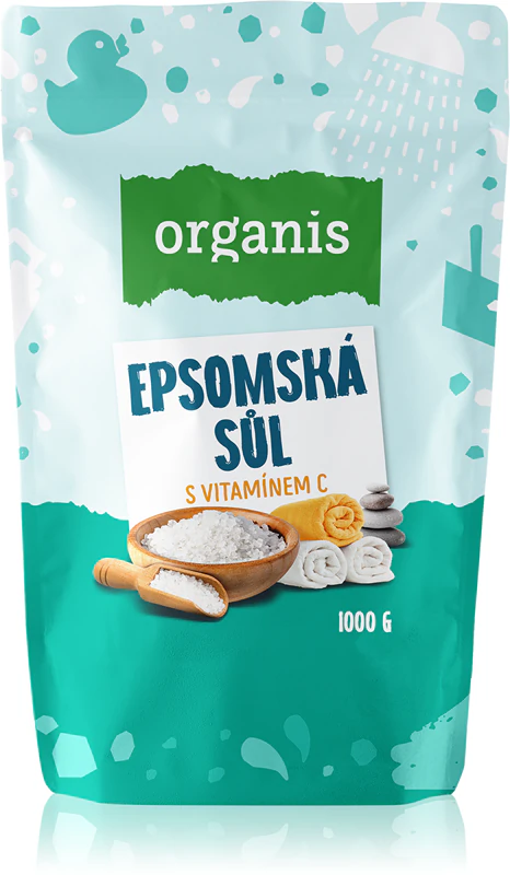 Organis Epsom-Salz mit Vitamin C Badesalz