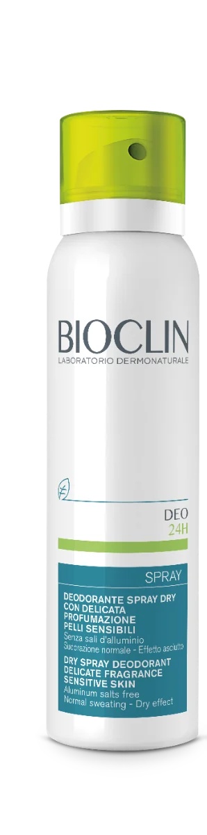 BIOCLIN Bioclin Deo 24H spraydeodorant 150 ml met een subtiele geur
