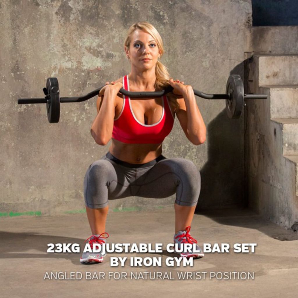  Barra De Pesas Iron Gym