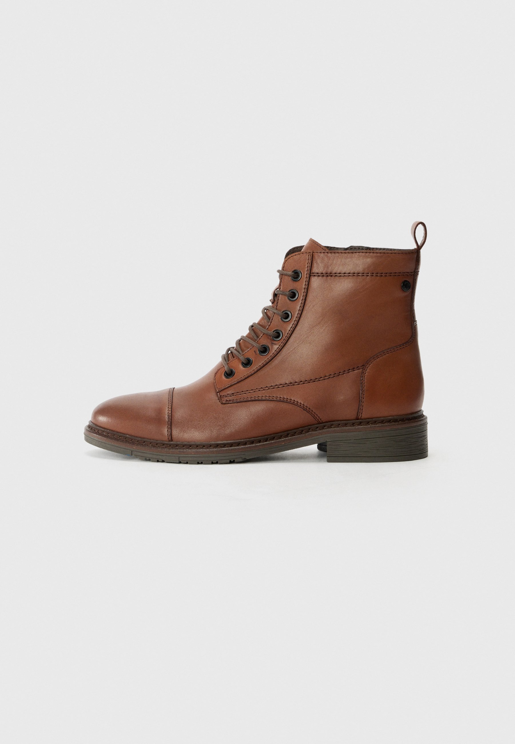 Jack & Jones JFWWENTWORTH - Kotníkové boty na šněrování - black
