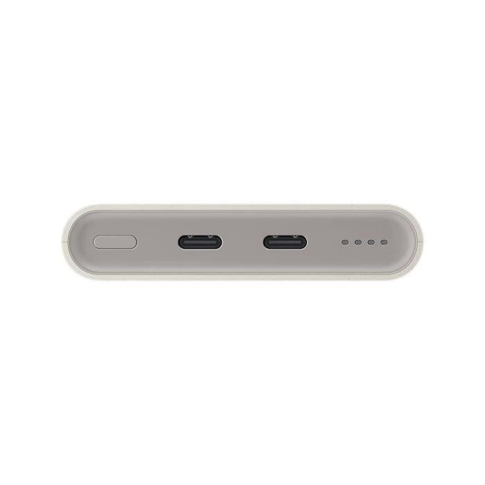 Batterie externe Samsung Ultra Rapide 25W USB type-C Beige