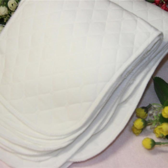 10pcs débarbouillettes en mousseline coton pour bébé, grandes dimensions 12 x 32 cm, ultra douces et absorbantes, blanc