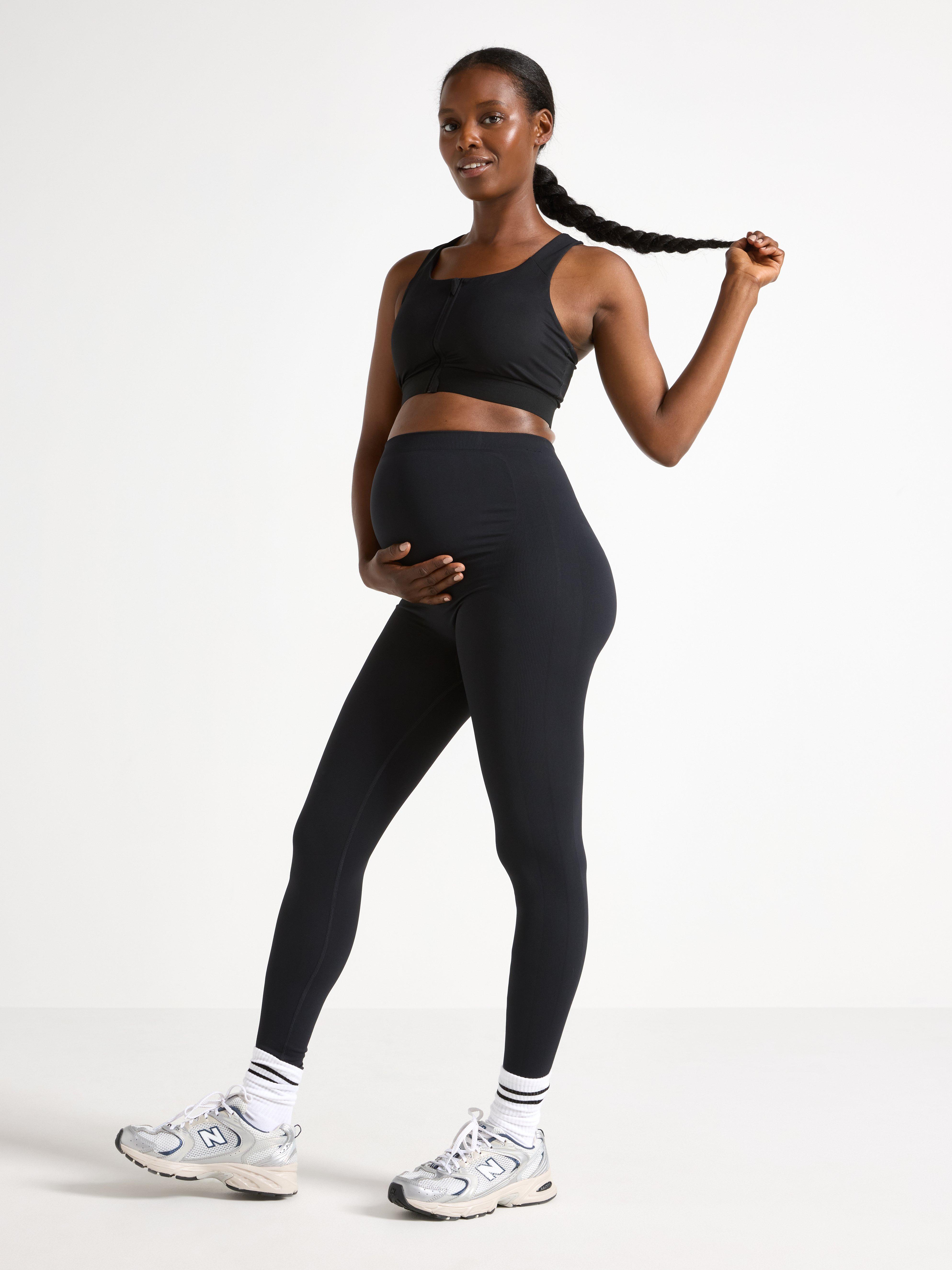 MOM Seamless träningstights Black