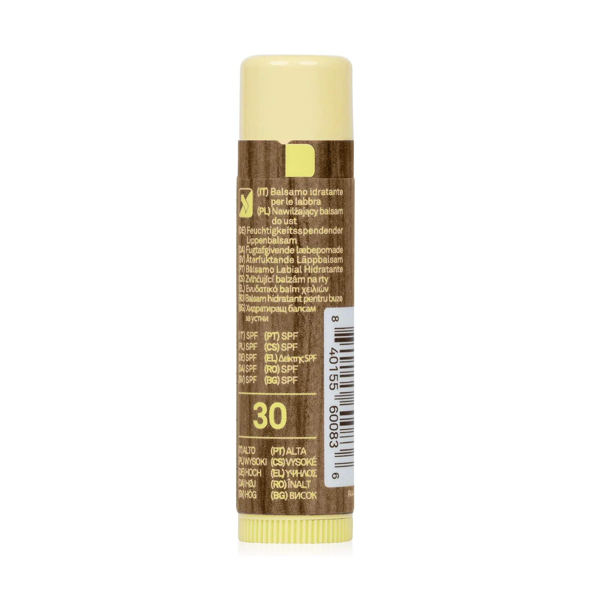 Sun Care SPF30 Sunscreen Lip Balm - Banana - Stick solare alta prot., Balsamo Labbra