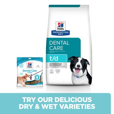 Hill's Prescription Diet Canine t/d Dental Care - Kylling