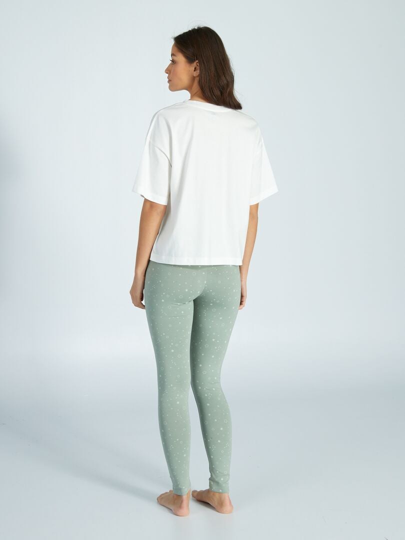Pijama largo - 'Star Wars' - 2 piezas - VERDE