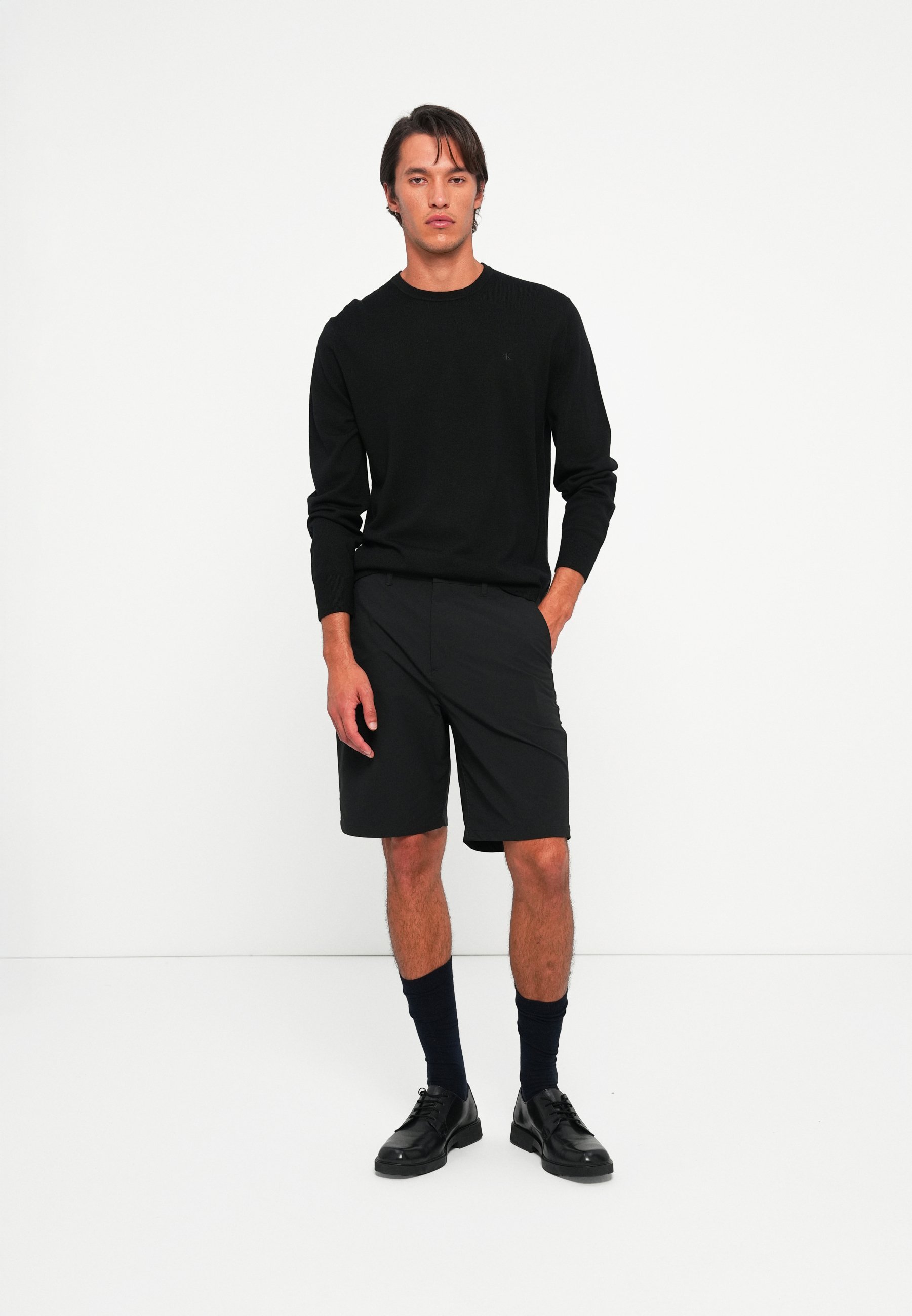 Pull Calvin Klein CREW noir