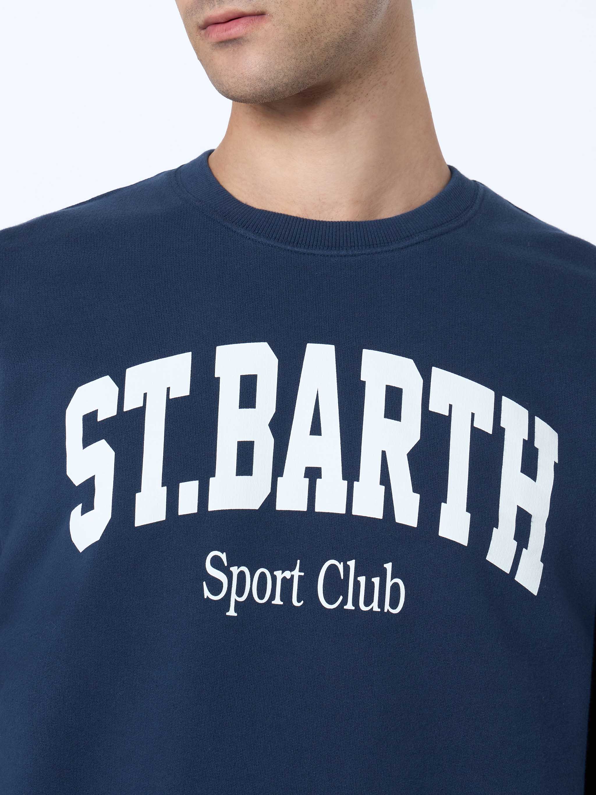Soho St Barth Sport marineblauwe herensweatshirt
