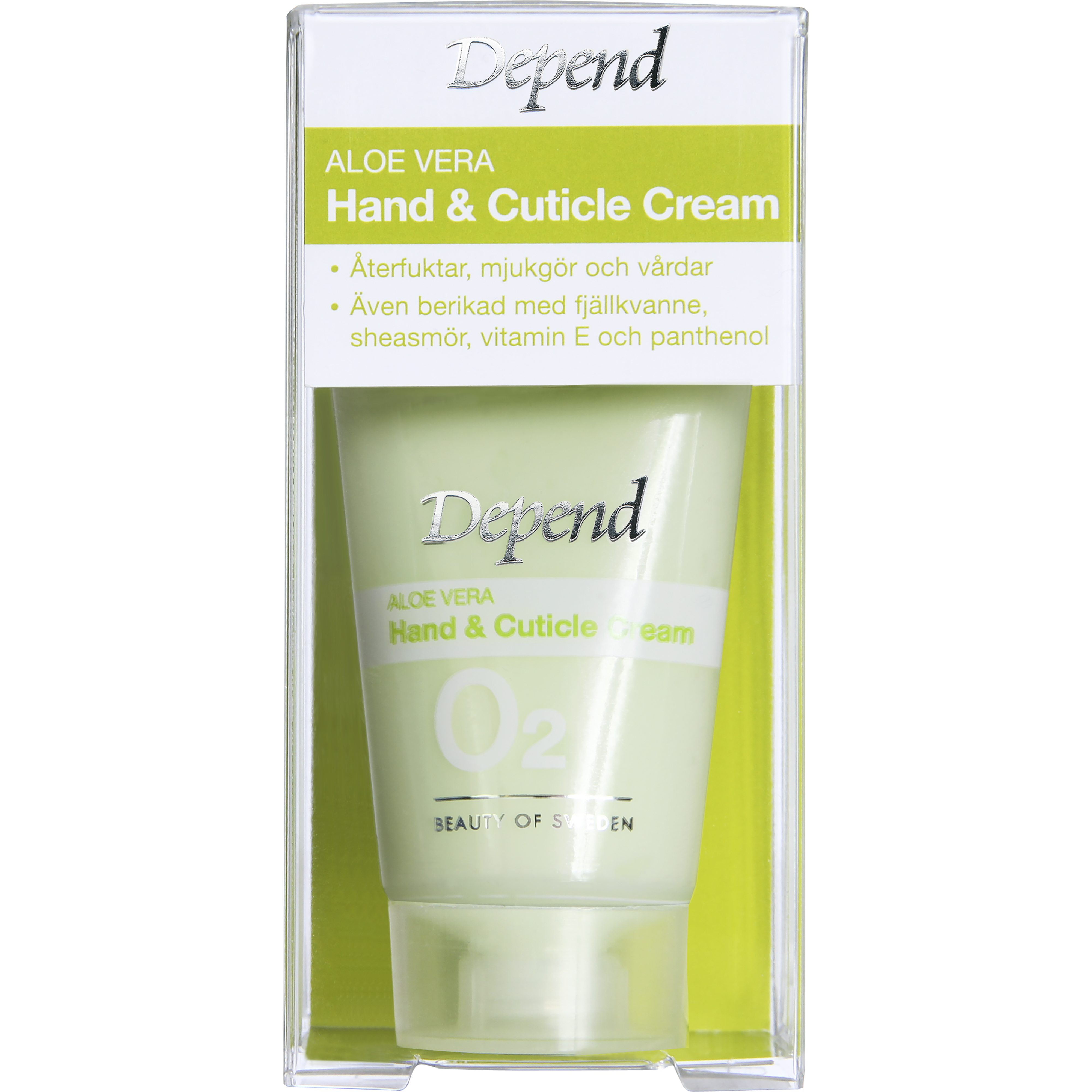 Cremă de mâini și cuticule cu Aloe Vera - Depend