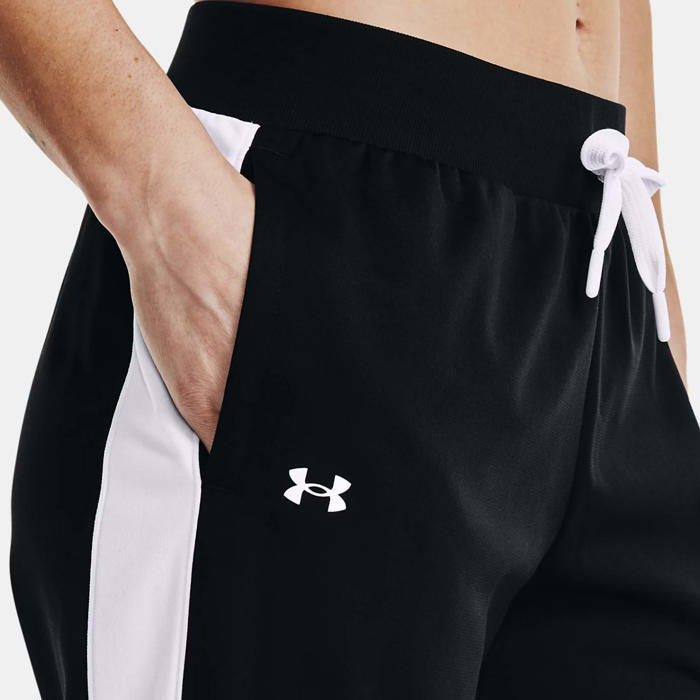 Chándal de punto de poliéster para mujer Under Armour - Negro
