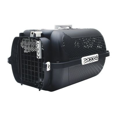 Catit Voyageur White Tiger Haustiertransportbox – Schwarz