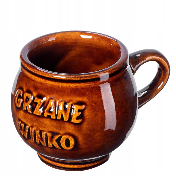 Kadax Kubek Do Grzańca Wina z Uchem 300ml Kamionka