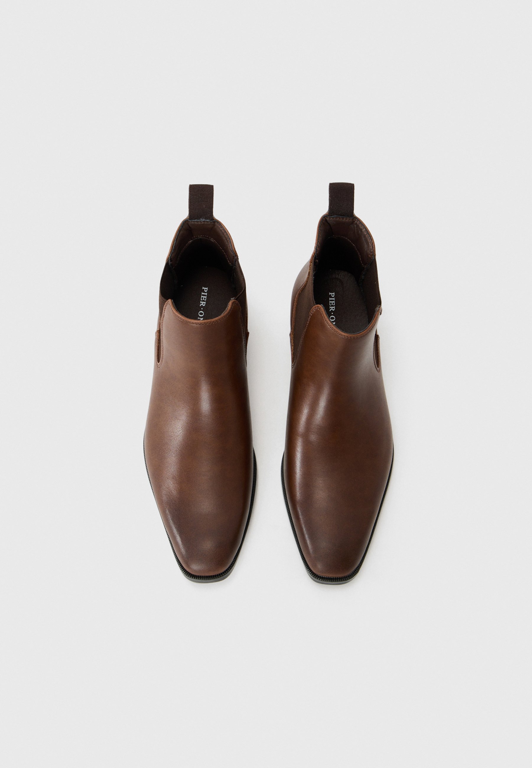 Pier One Classic enkellaarsjes - cognac