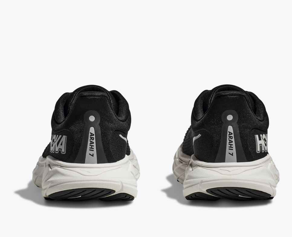 HOKA Arahi 7 Preto/Branco