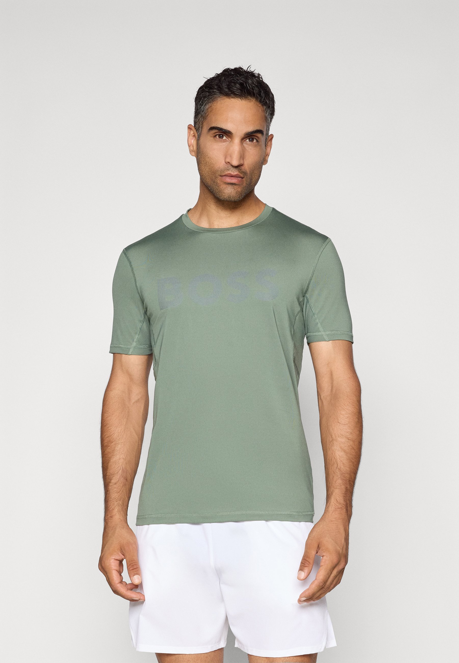 BOSS TEE ACTIVE - T-shirt sportiva - verde aperto