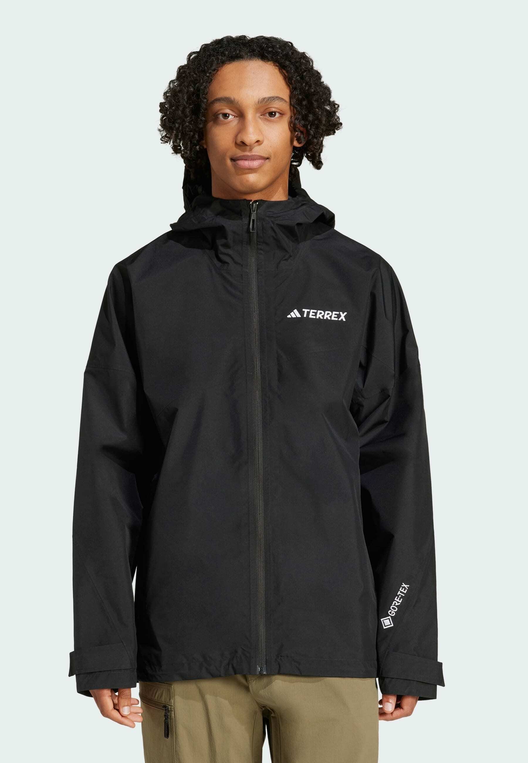 Adidas Terrex XPR 2L GORE - Waterdichte jas - zwart