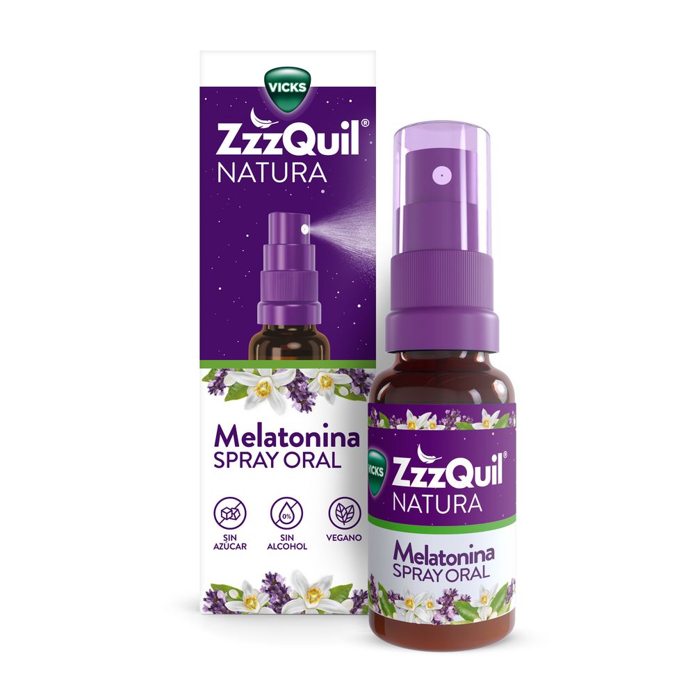 Perorálny sprej s melatonínom Vitamíny a minerály