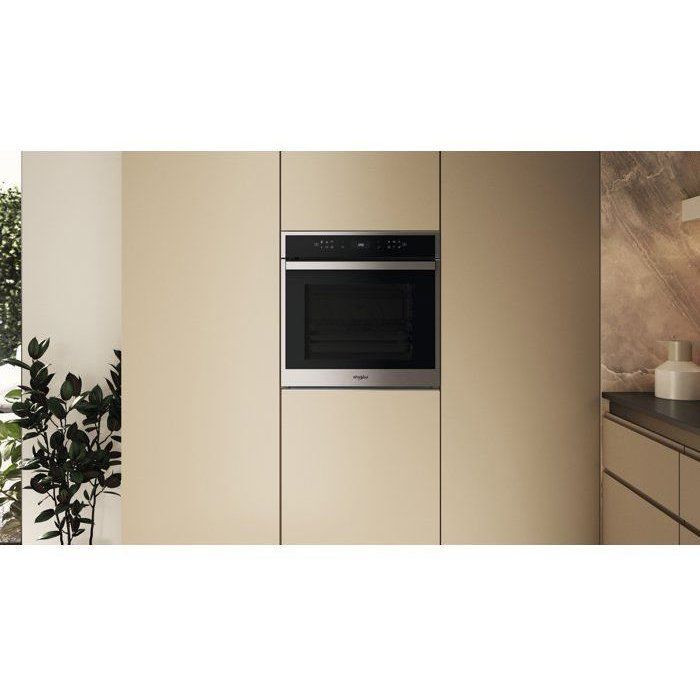 Forno da incasso - Pulizia pirolitica - WHIRLPOOL - WOI68PT1SXAF - Acciaio inox - 73 L - 59,5 x 56,4 x 59,7 cm