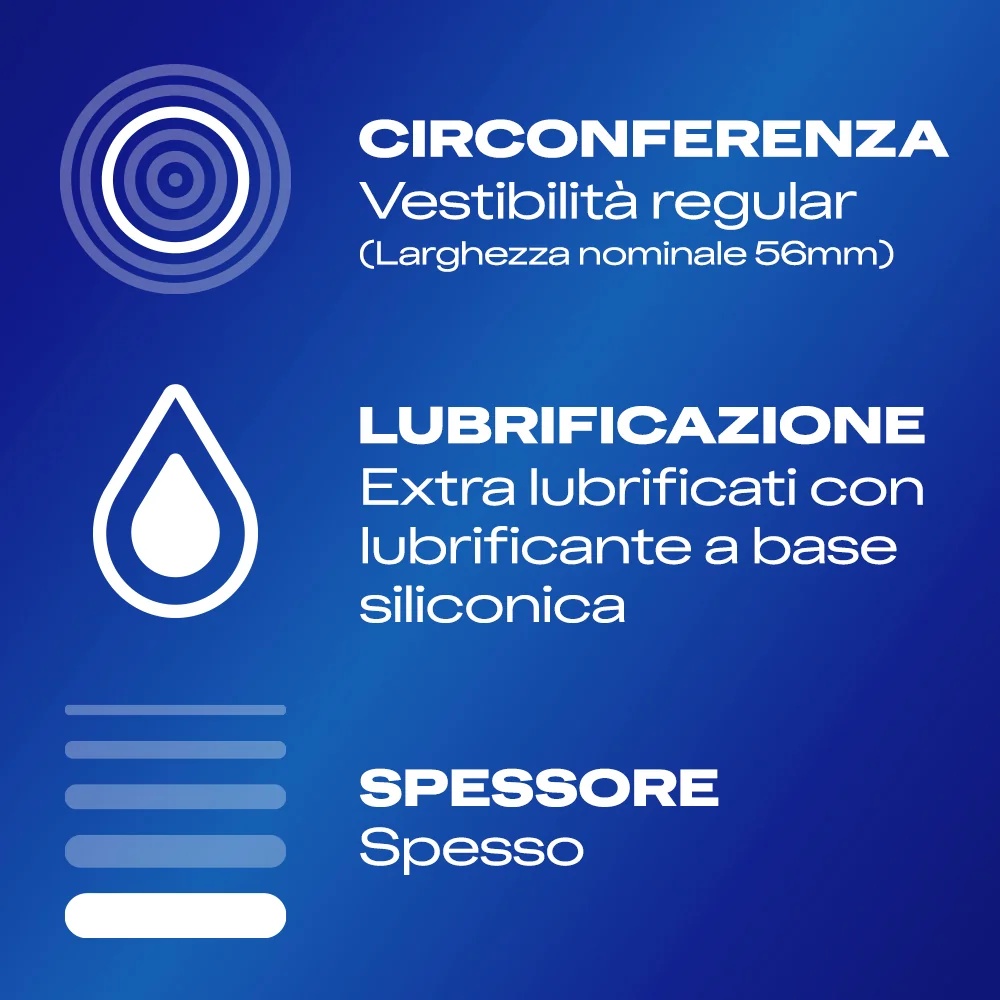 Kondomy Durex Settebello Extra Sic 10 Stück