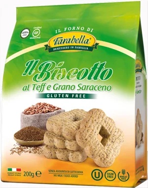 FARABELLA Farabella teff- en boekweitkoekjes glutenvrij 200g
