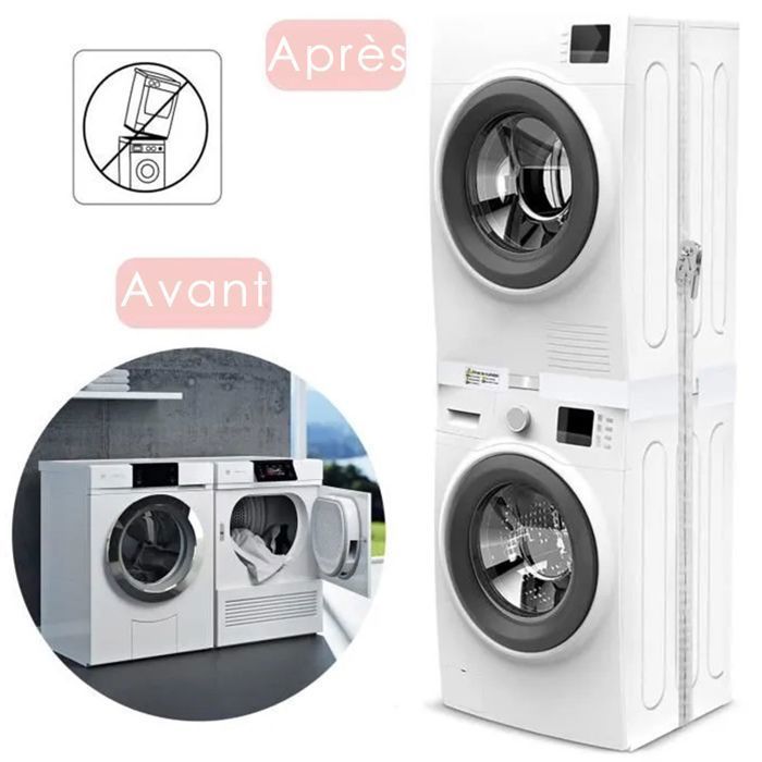 Kit de Superposition Universel - AUTRES - Taille réglable 46-66cm - Plastique durable - Acier inoxydable