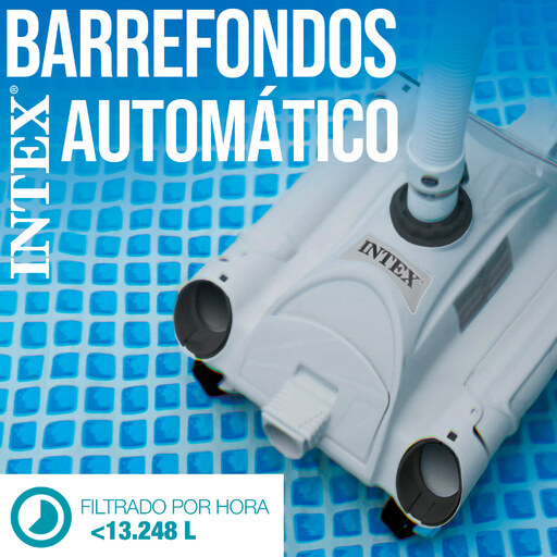  Robot Para Piscinas Desmontáveis Intex - Depuradoras 6.056 L/h - 13.248 L/h