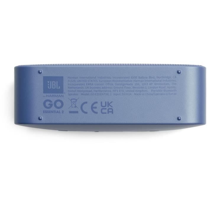Altavoz portátil resistente al agua - JBL - Go Essential 2 - Bluetooth - IP67 - 5 horas de duración de la batería