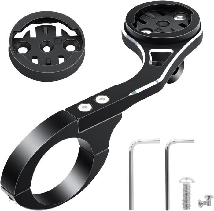 Fietshouder voor Garmin en Bryton GPS-fietscomputers, fietsaccessoires compatibel met GoPro/fietsverlichting, 31,8 mm