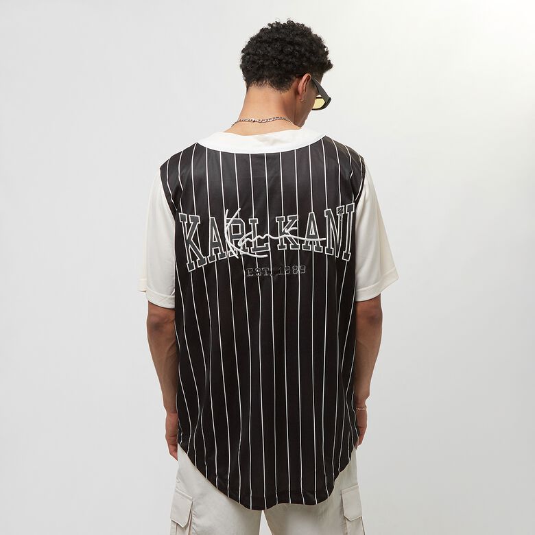 Camicia da baseball gessata a blocchi OG