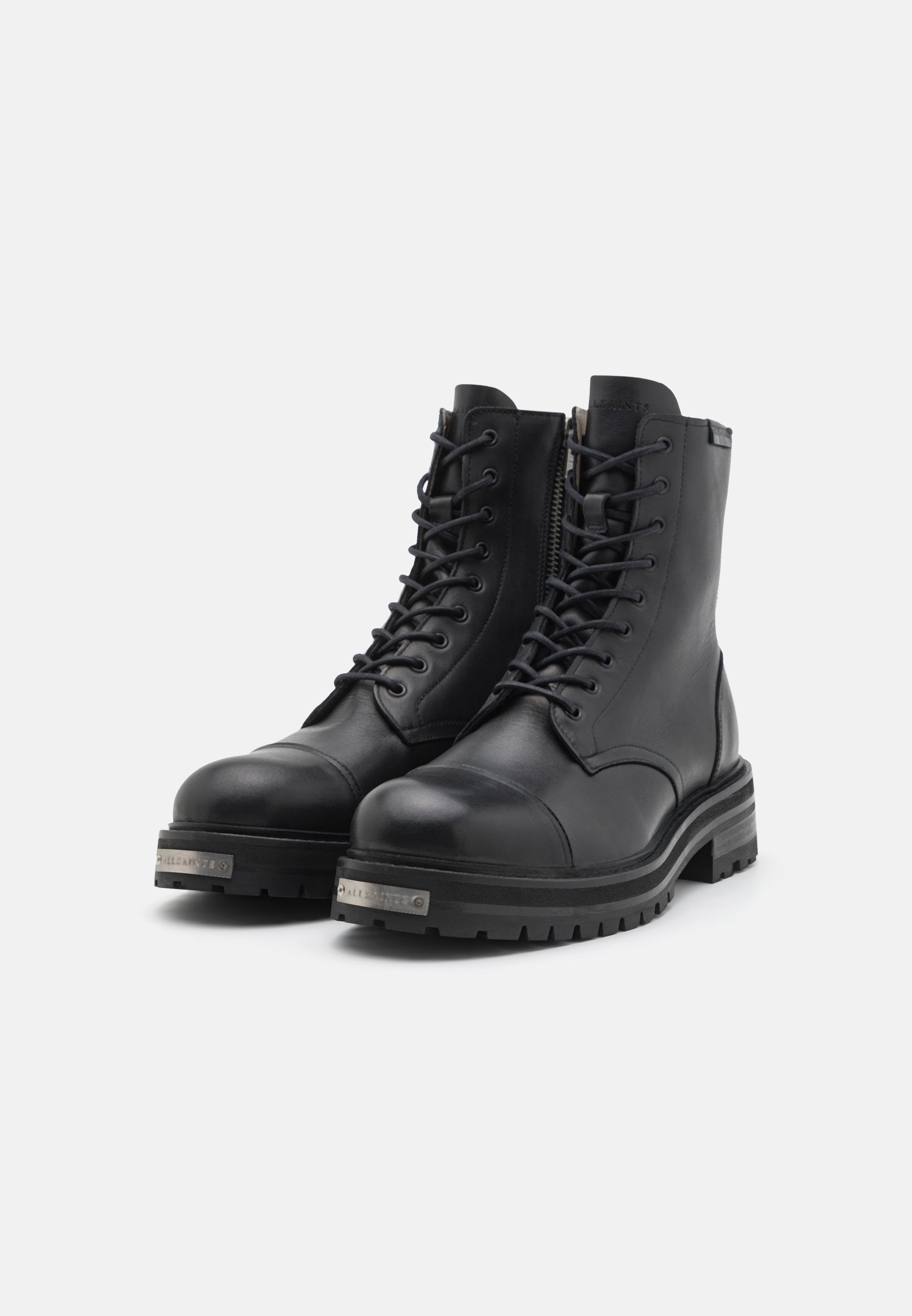 Bottines à lacets AllSaints HANK - noires