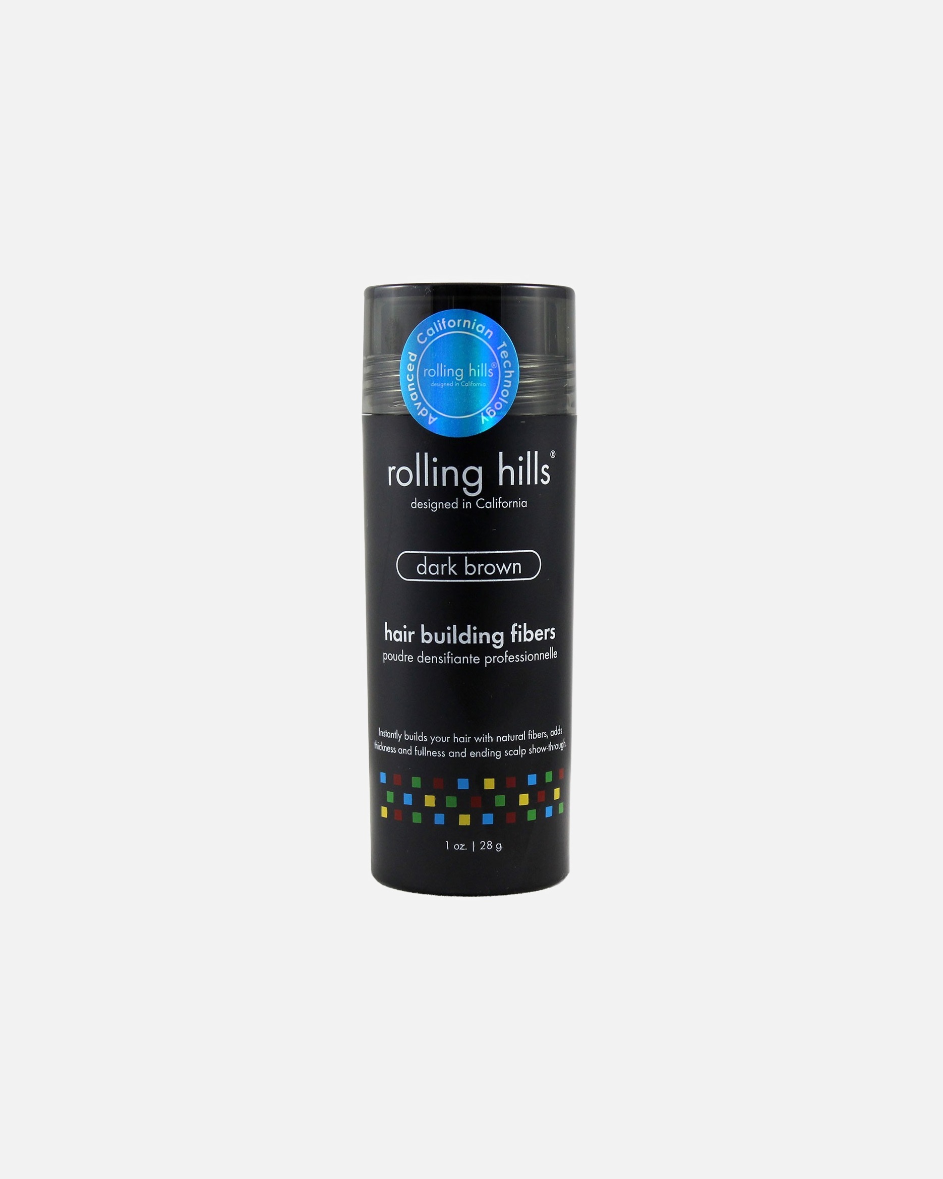 Rolling Hills Hair Building Fibers Dark Brown