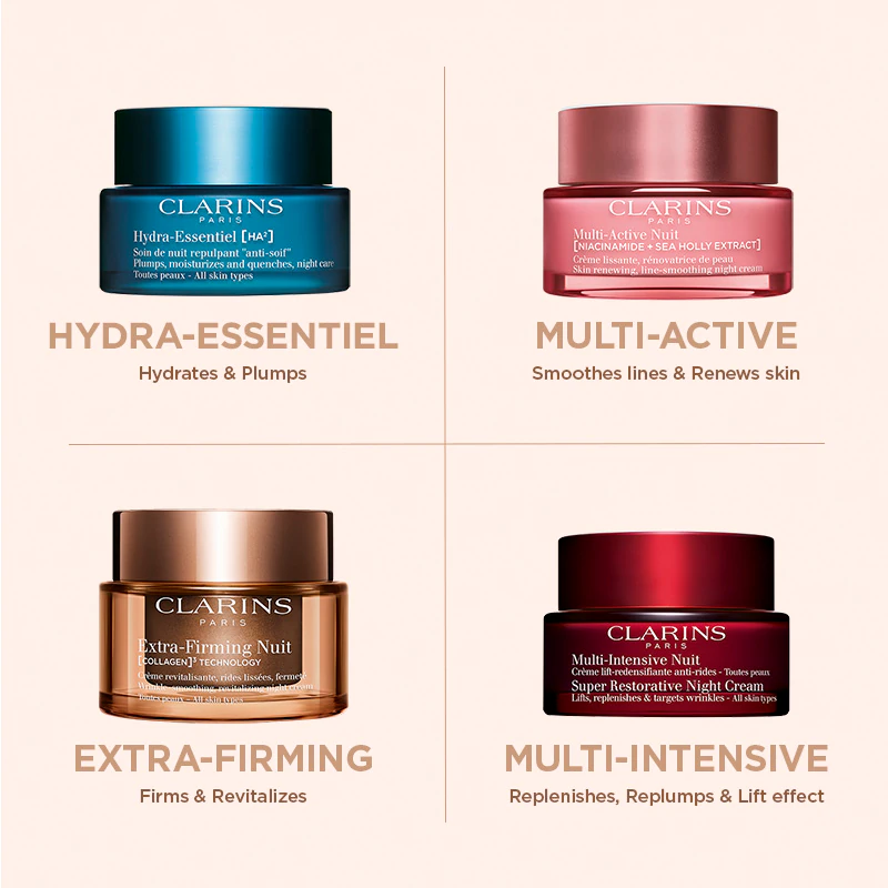 Clarins Extra-Firming Night Cream Nočný krém proti vráskam pre všetky typy pleti