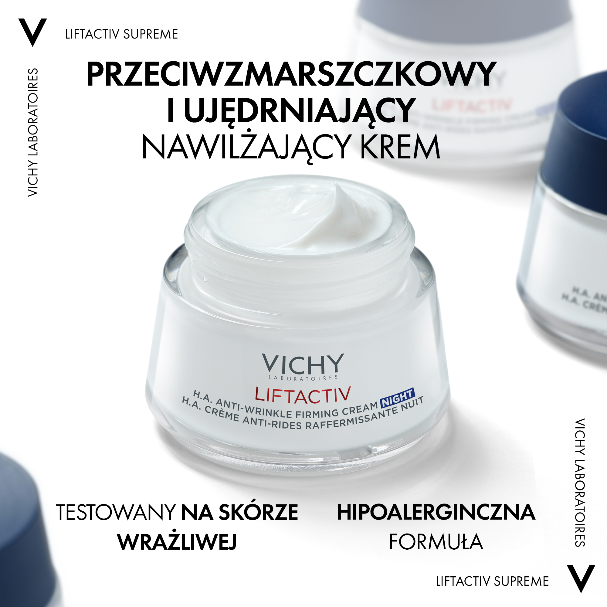Vichy Liftactiv Supreme éjszakai arckrém 50ml