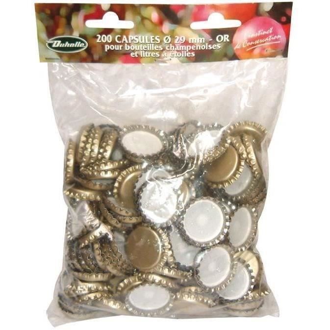 Cápsula para garrafas de champanhe x200 - D: 29 mm
