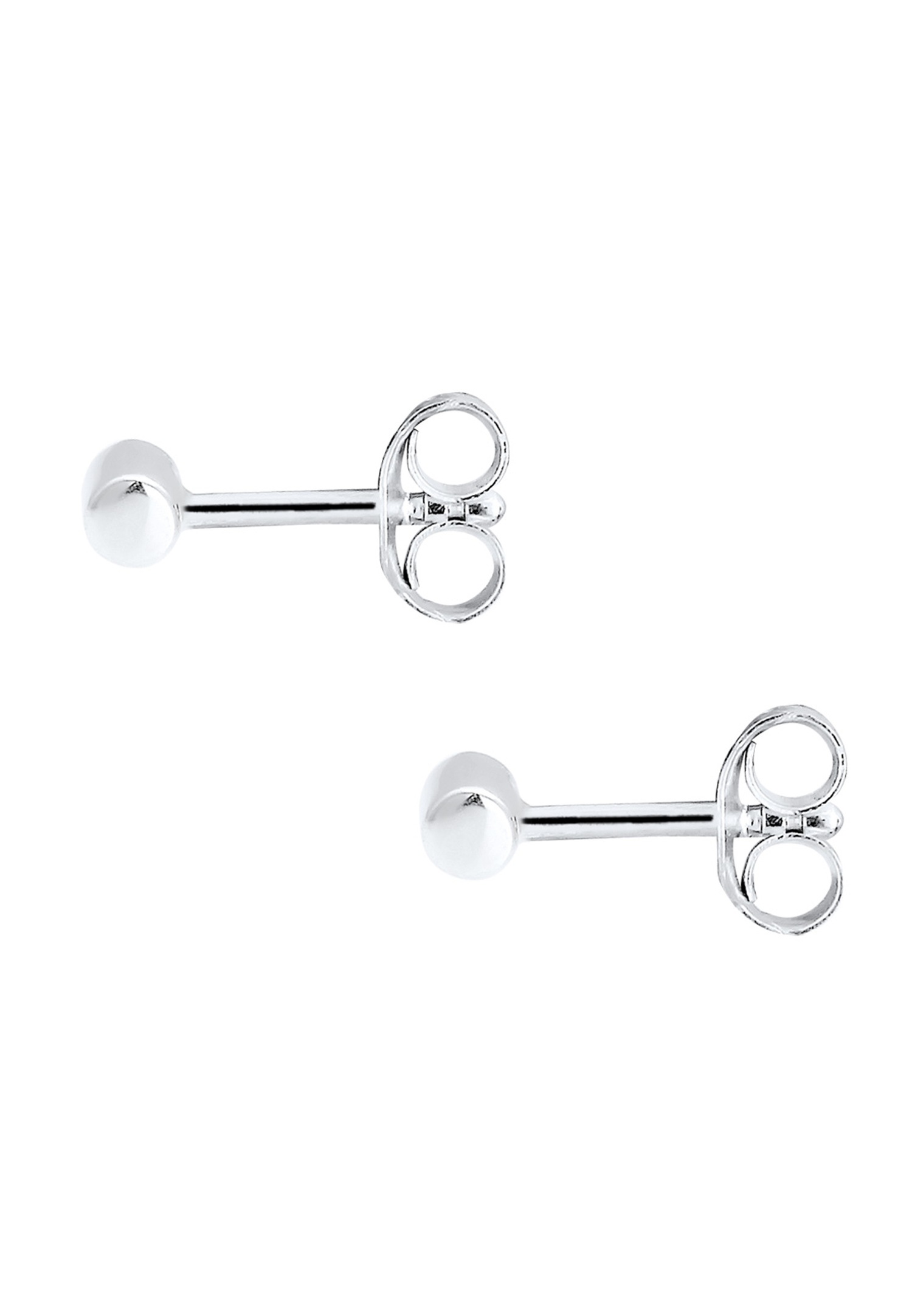 Elli Geo Minimalise Boucles d'Oreilles Femme - (925/1000) Argent