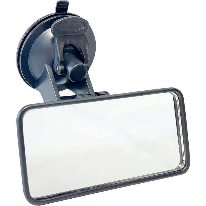 Espejo retrovisor para exámenes de conducir, espejo retrovisor interior adhesivo para instructores de conducción, examinadores y conductores principiantes.