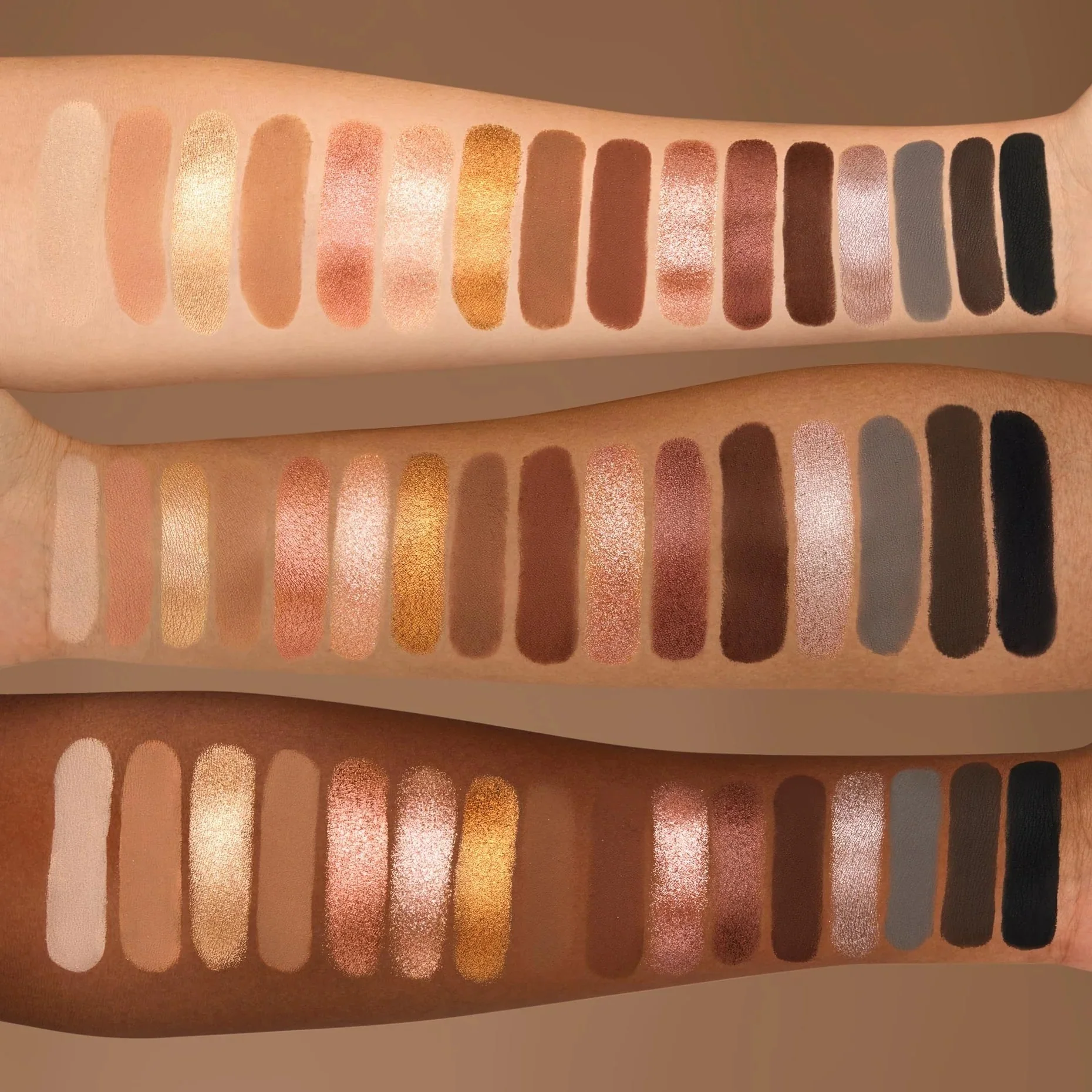 Occhi Side By Side Nude Palette - Palette occhi, Ombretto compatto