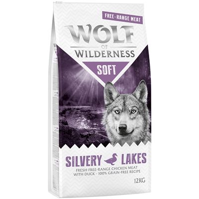Wolf of Wilderness Soft „Silvery Lakes” – kurczak z wolnego wybiegu z kaczką