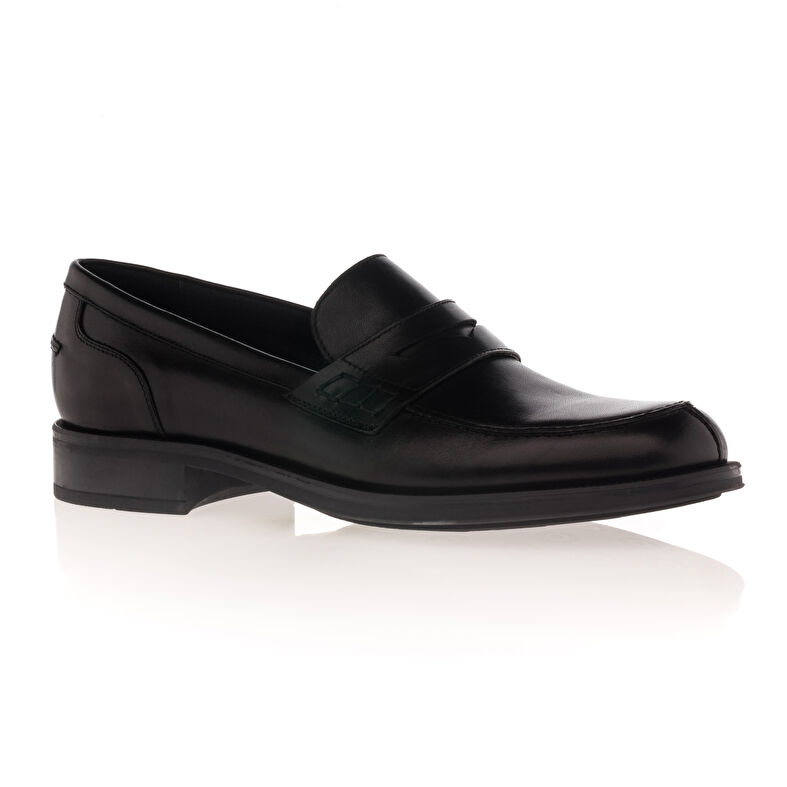  Miesten mustat loaferit/veneilykengät