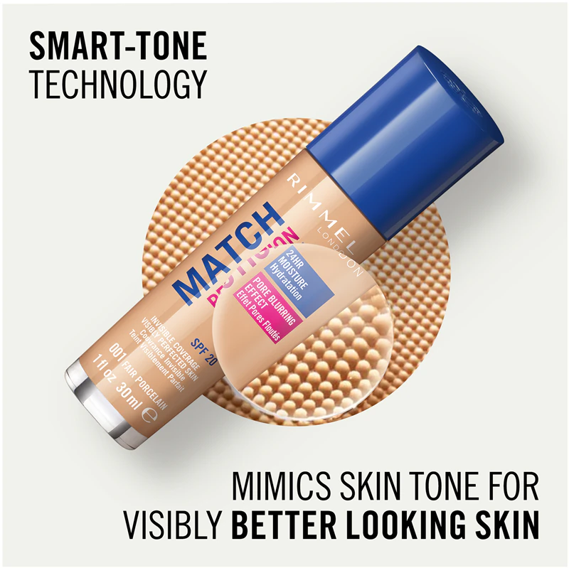 Rimmel Match Perfection Flüssig-Foundation LSF 20