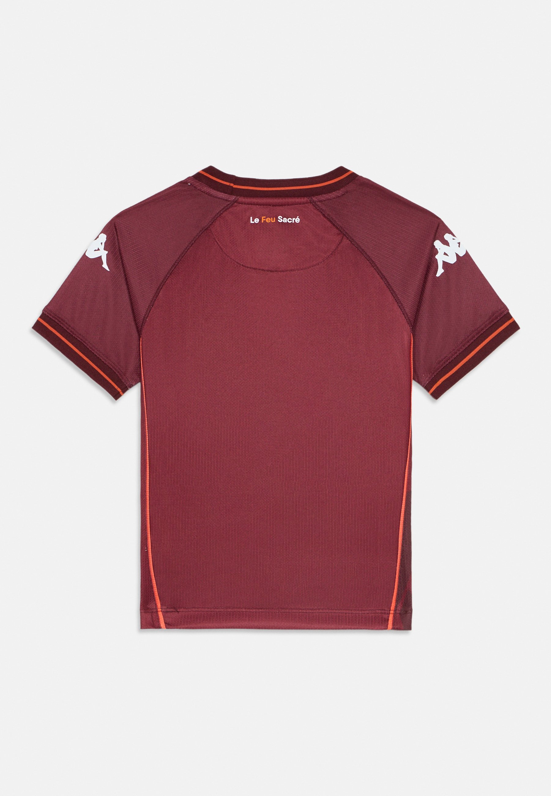 Maillot de football Kappa KOMBAT MÉTZUNISEXE - rouge grenat/orange flamme