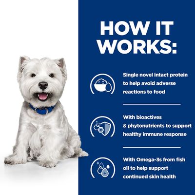 Hill's Prescription Diet Canine Mini Derm -täysjyväruoka koirille