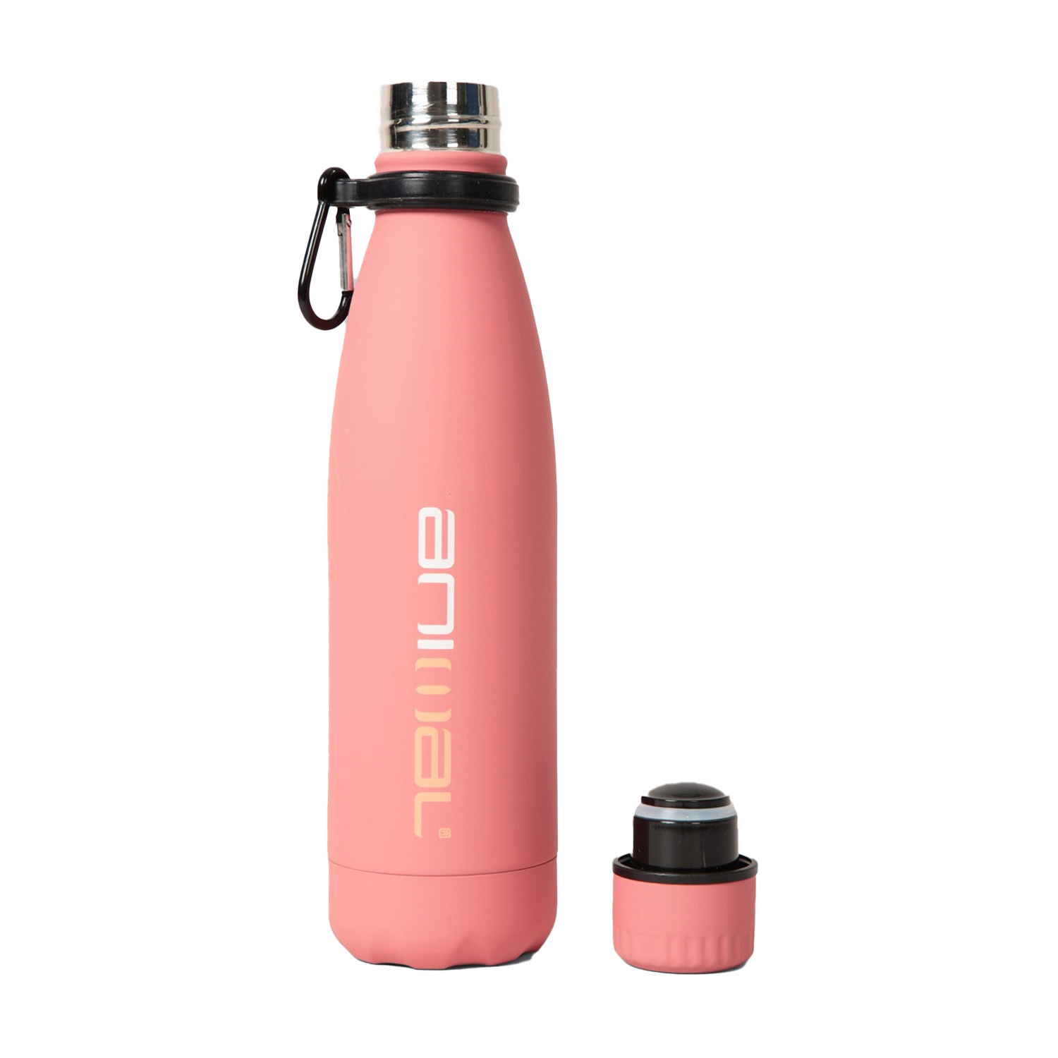  Garrafa de água de borracha 480 ml com estampa de animais