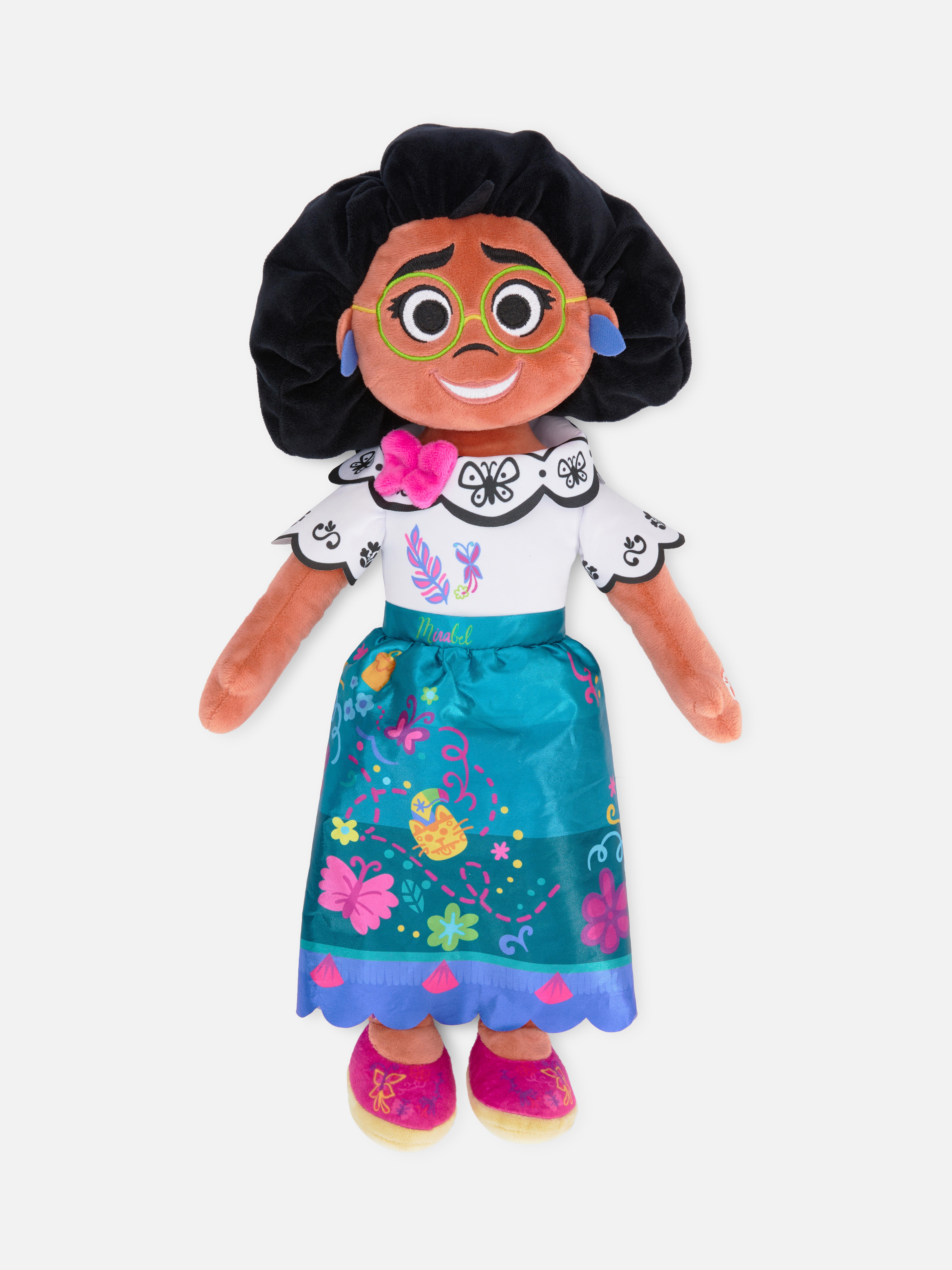 Jucăria de pluș Encanto Mirabel de la Disney. Această jucărie de pluș încântătoare de la Disney este un companion încântător și pufos.