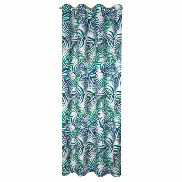 Zasłona gotowa PALMS 140x250 cm liście palmy glamour